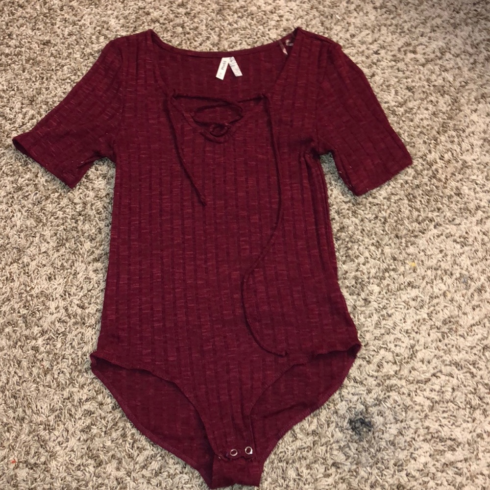 Red Bodysuit